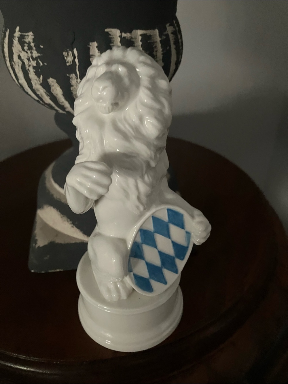 Nymphenburg Porcelain Bavarian Lion